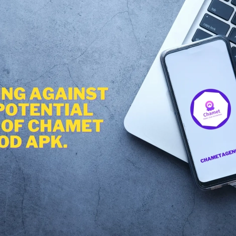Warning against the potential risks of Chamet Mod APK.