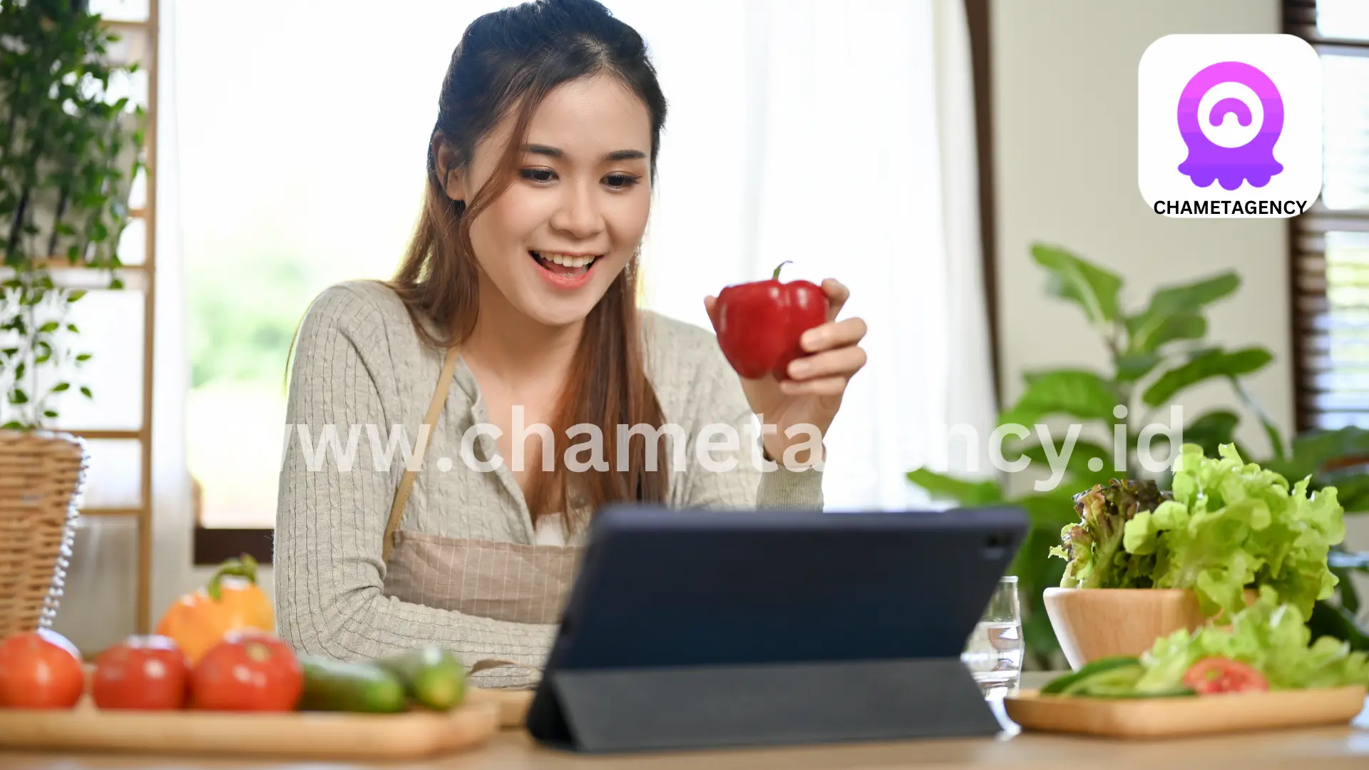 Diverse group connecting through Chamet